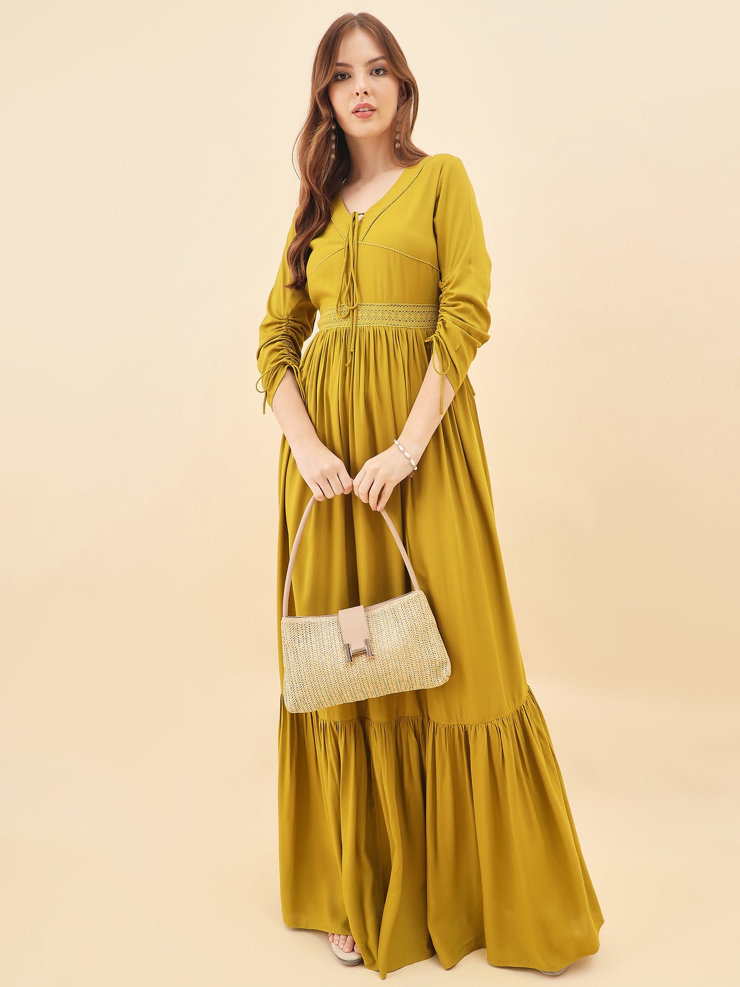 Inaya Tiered Gala Dress