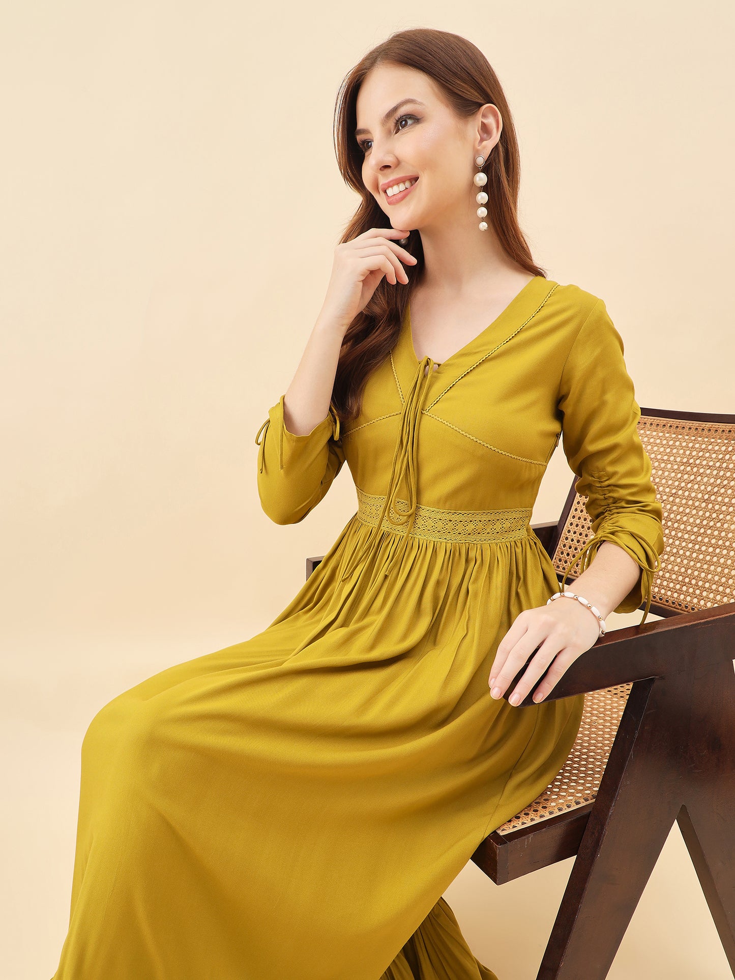 Inaya Tiered Gala Dress