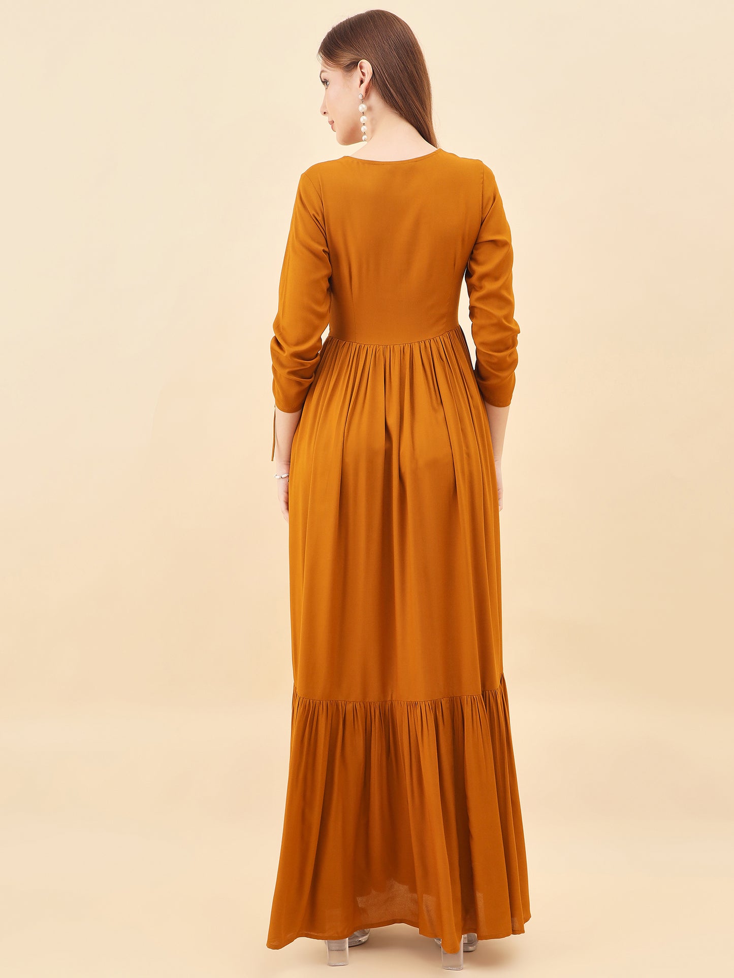 Inaya Tiered Gala Dress