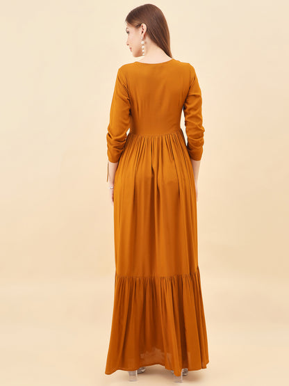 Inaya Tiered Gala Dress