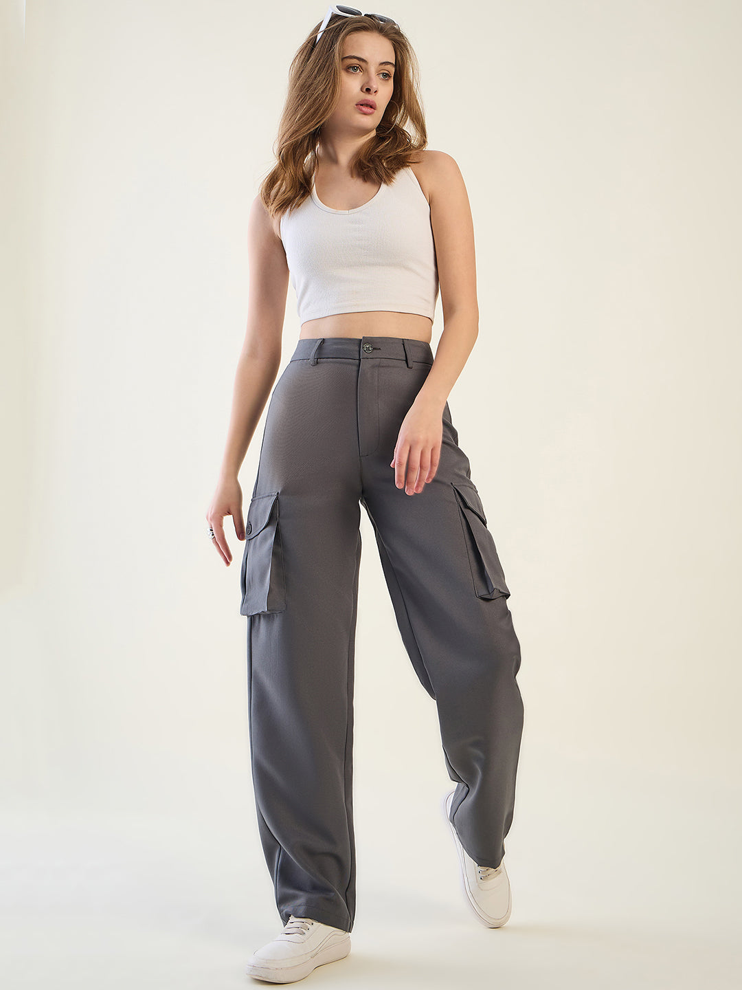 Urban Flare Twill Trousers