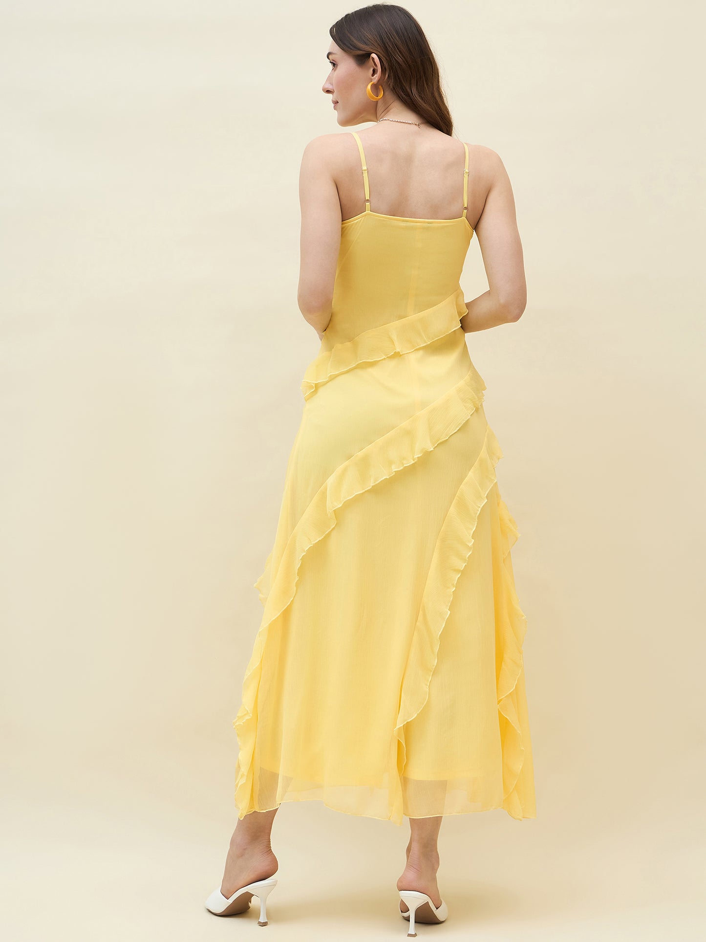 Valentina Ruffle Maxi Dress