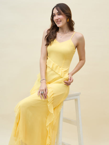 Valentina Ruffle Maxi Dress