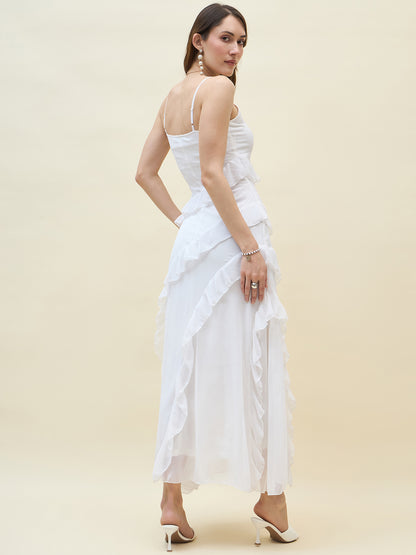Valentina Ruffle Maxi Dress
