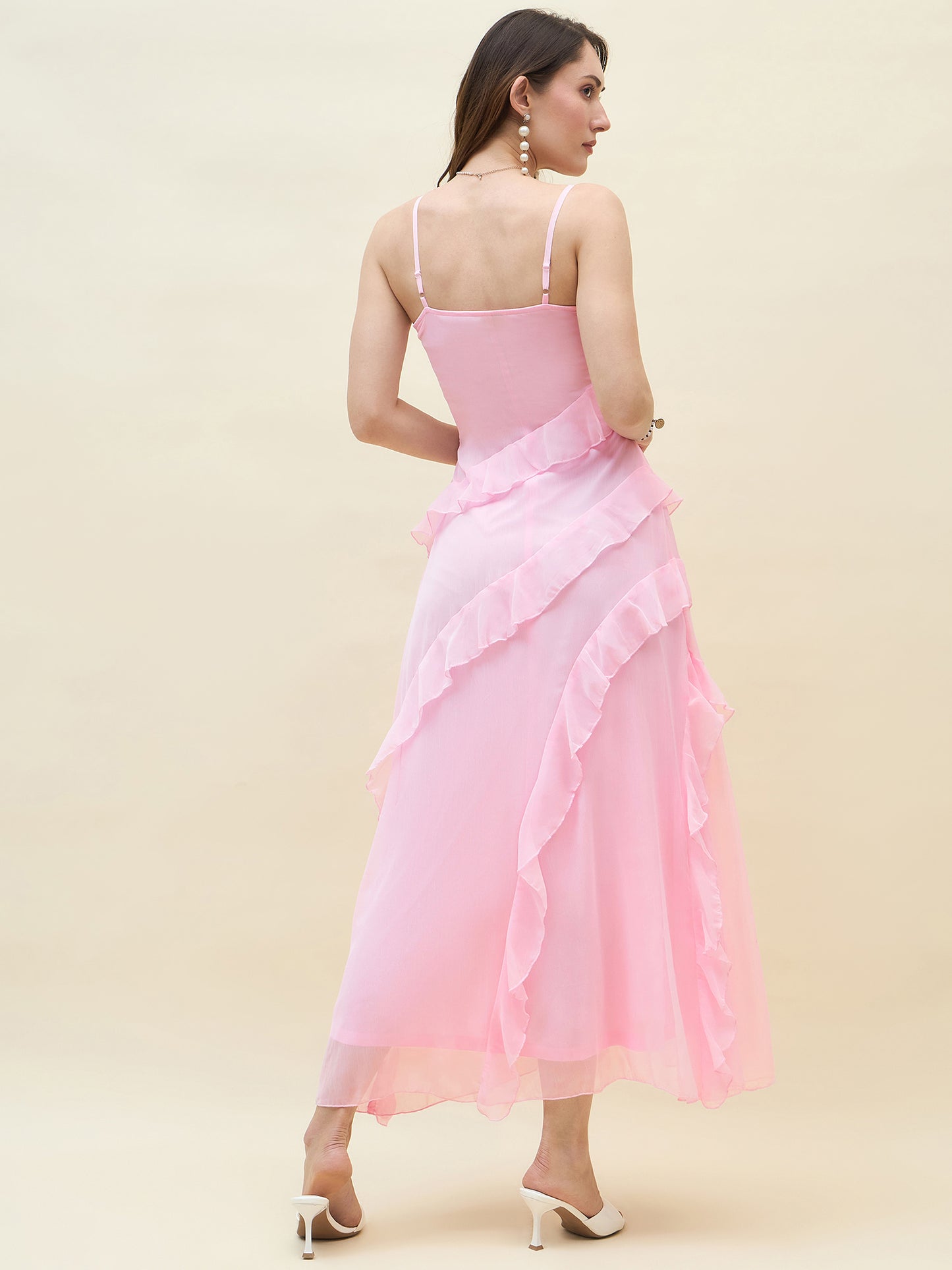 Valentina Ruffle Maxi Dress