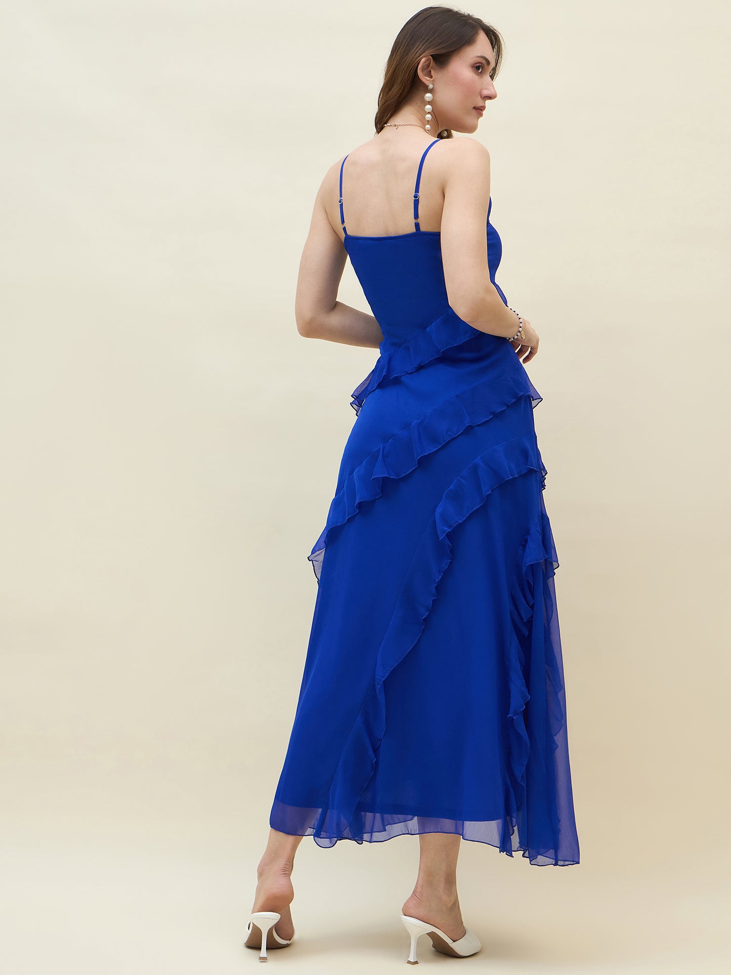 Valentina Ruffle Maxi Dress