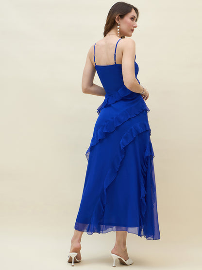 Valentina Ruffle Maxi Dress