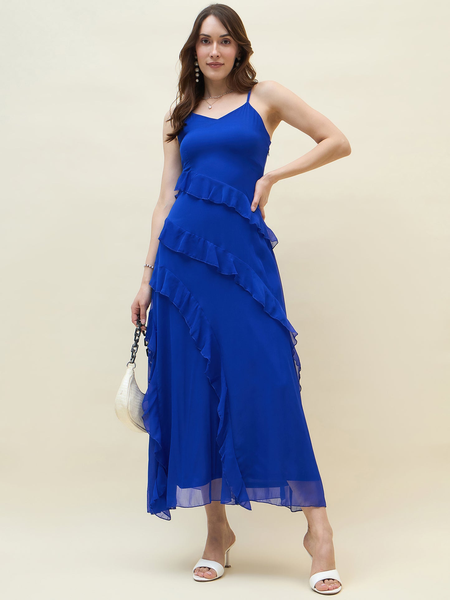 Valentina Ruffle Maxi Dress