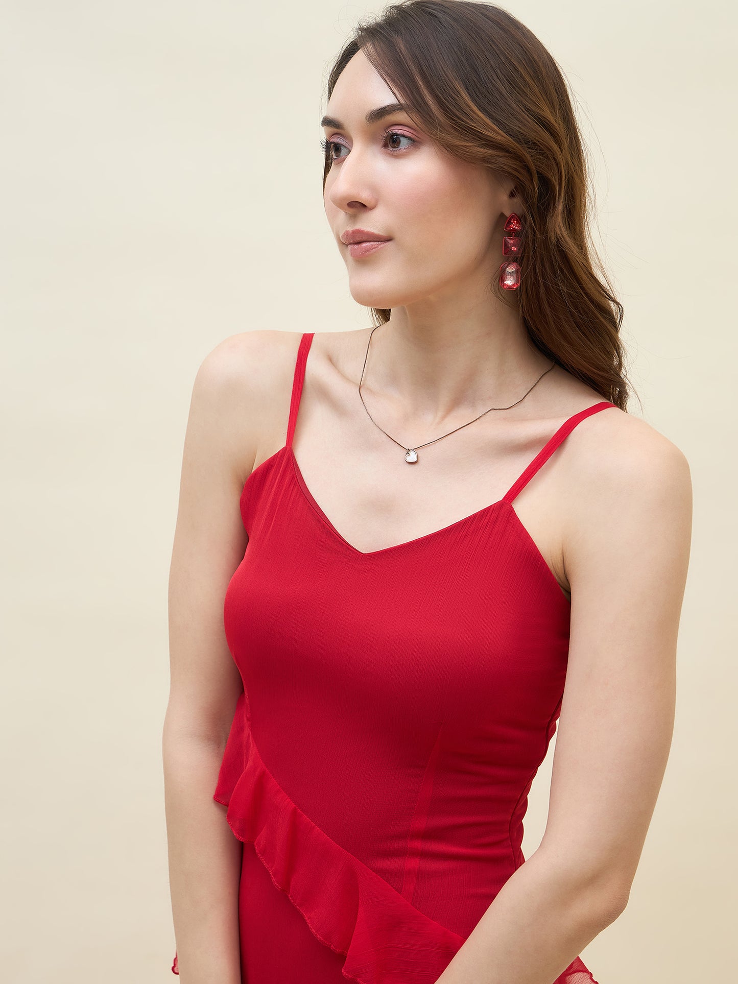 Valentina Ruffle Maxi Dress