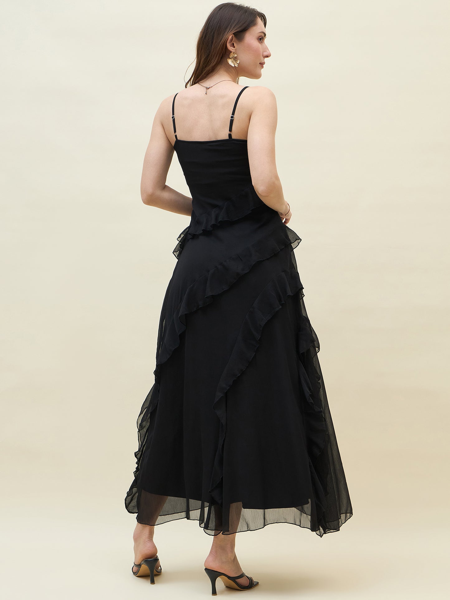 Valentina Ruffle Maxi Dress
