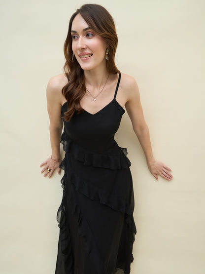 Valentina Ruffle Maxi Dress