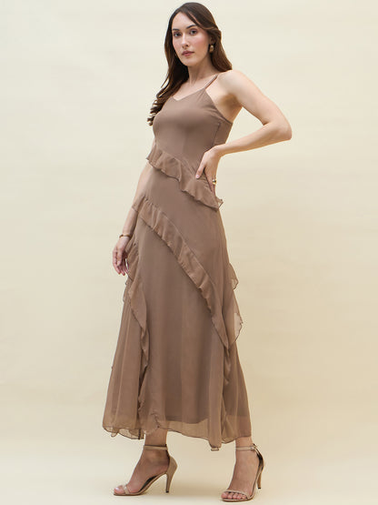 Valentina Ruffle Maxi Dress