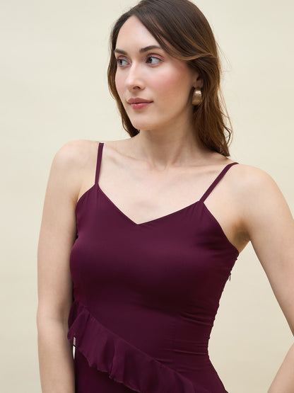 Valentina Ruffle Maxi Dress