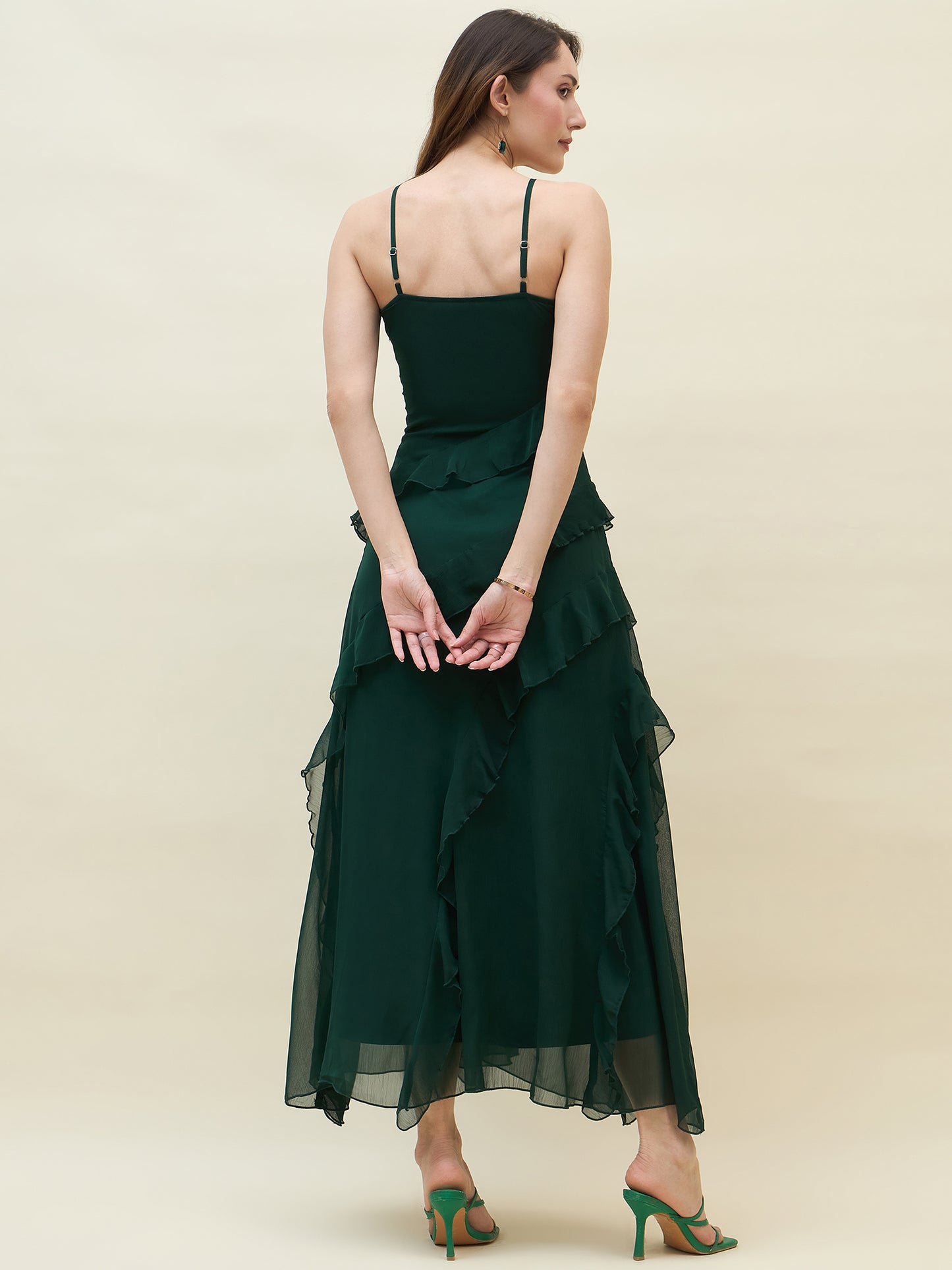 Valentina Ruffle Maxi Dress