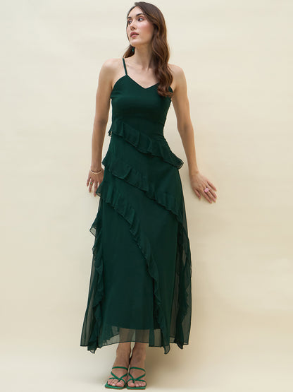 Valentina Ruffle Maxi Dress