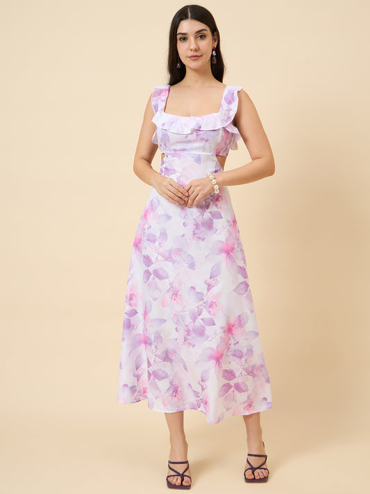 Mariposa Floral Midi Dress