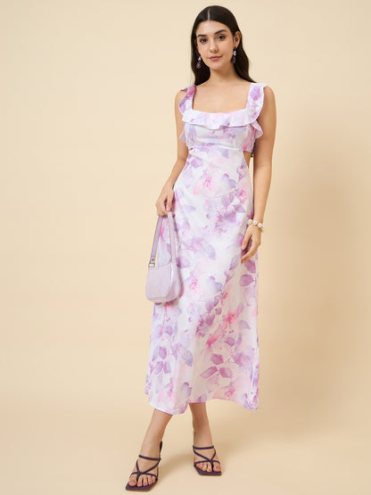 Mariposa Floral Midi Dress