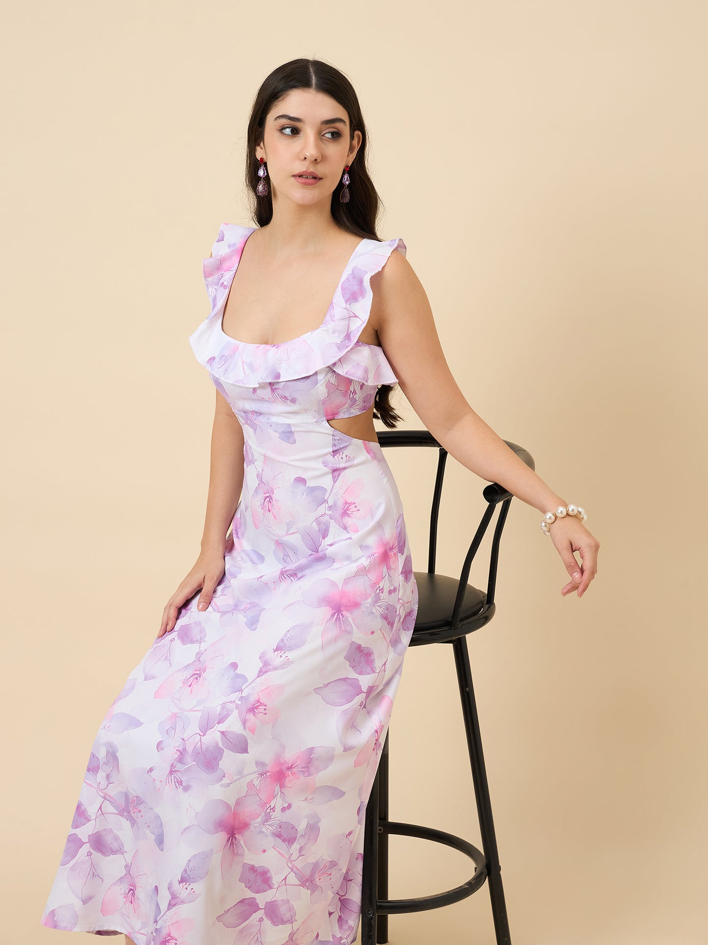 Mariposa Floral Midi Dress
