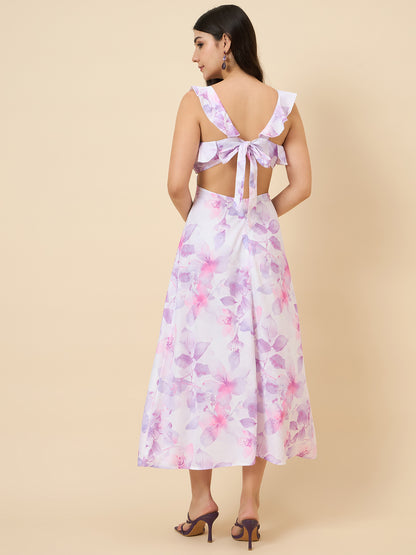 Mariposa Floral Midi Dress