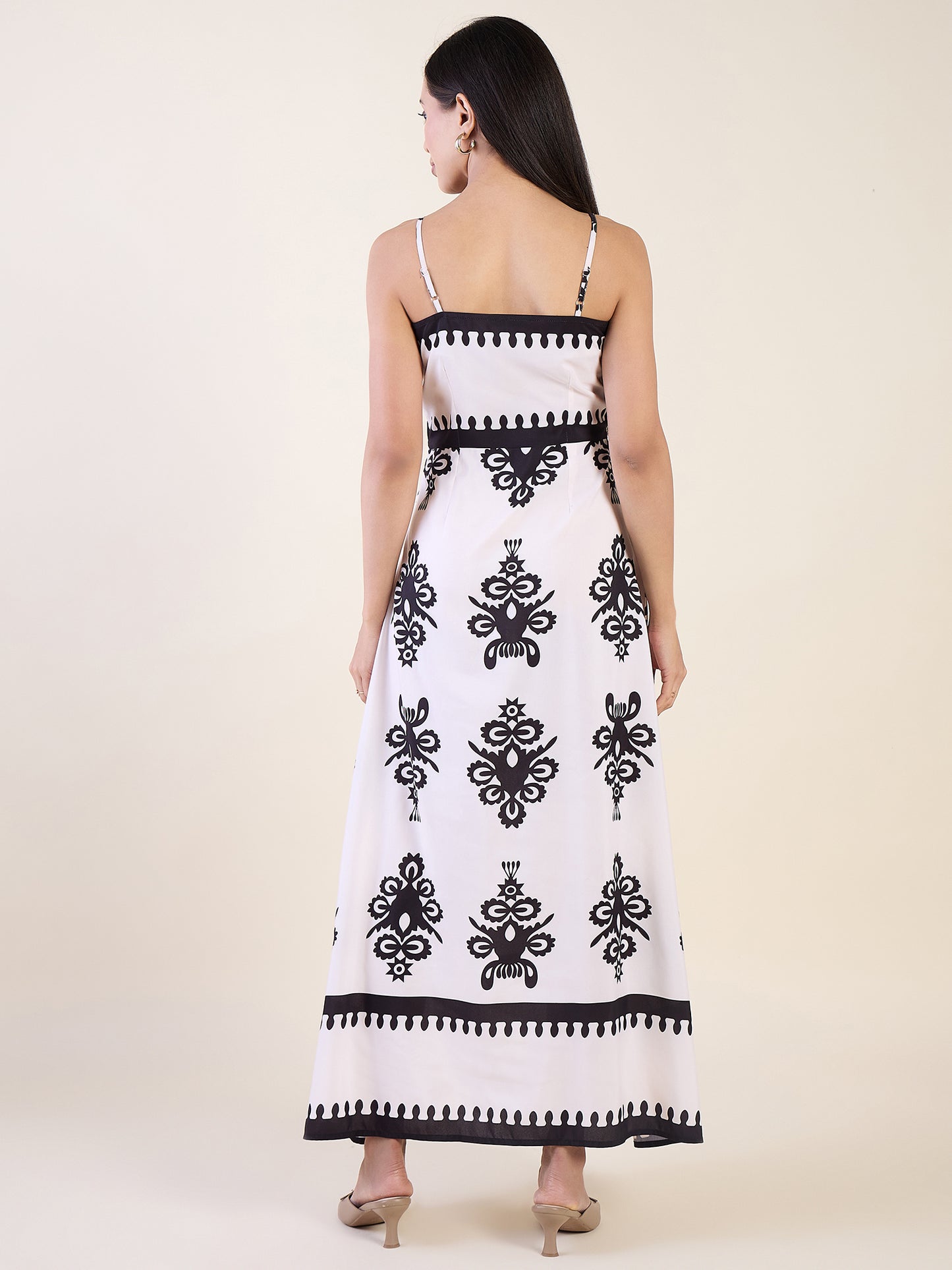 Elena Printed Maxi Dress