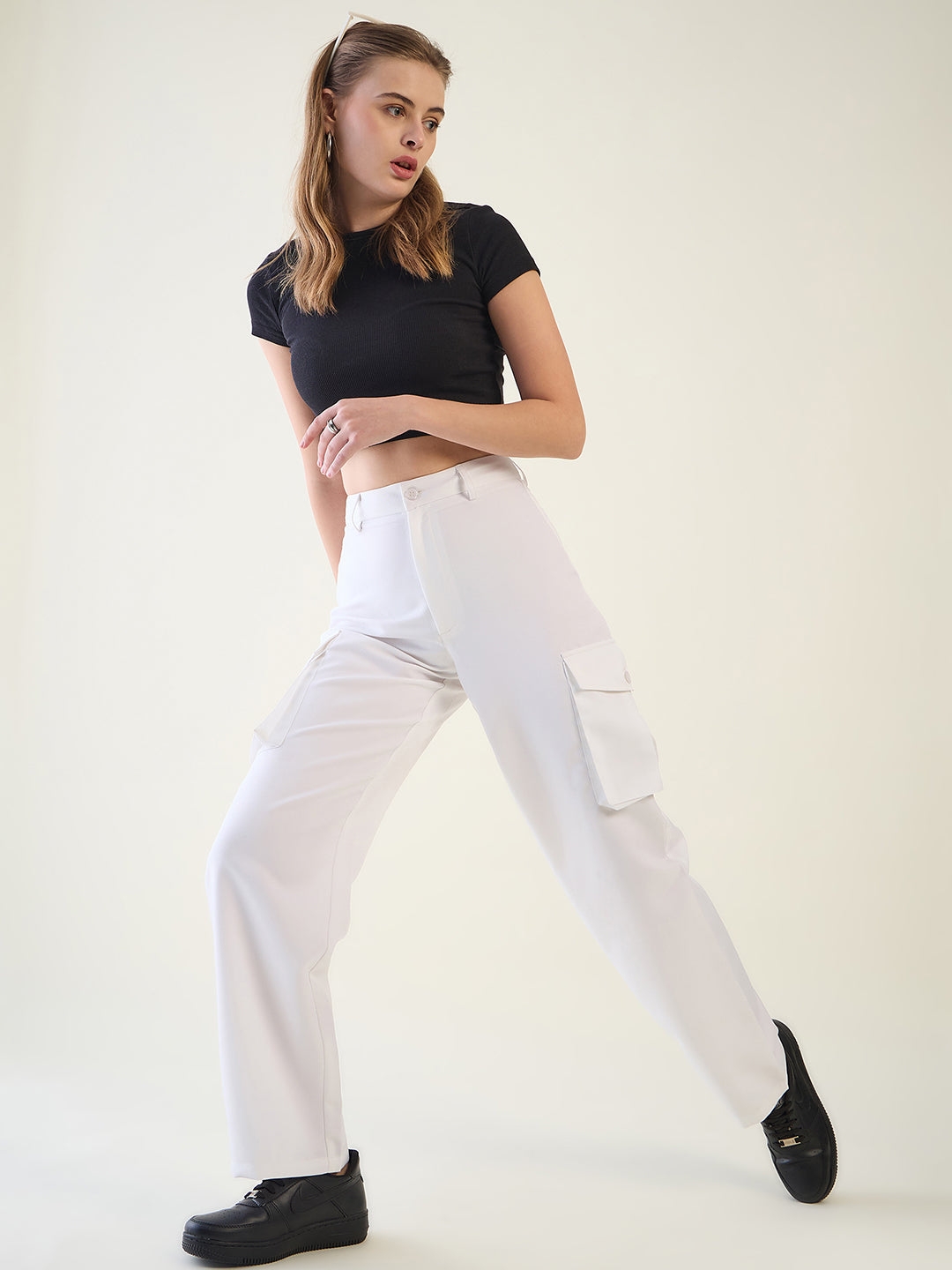 Urban Flare Twill Trousers