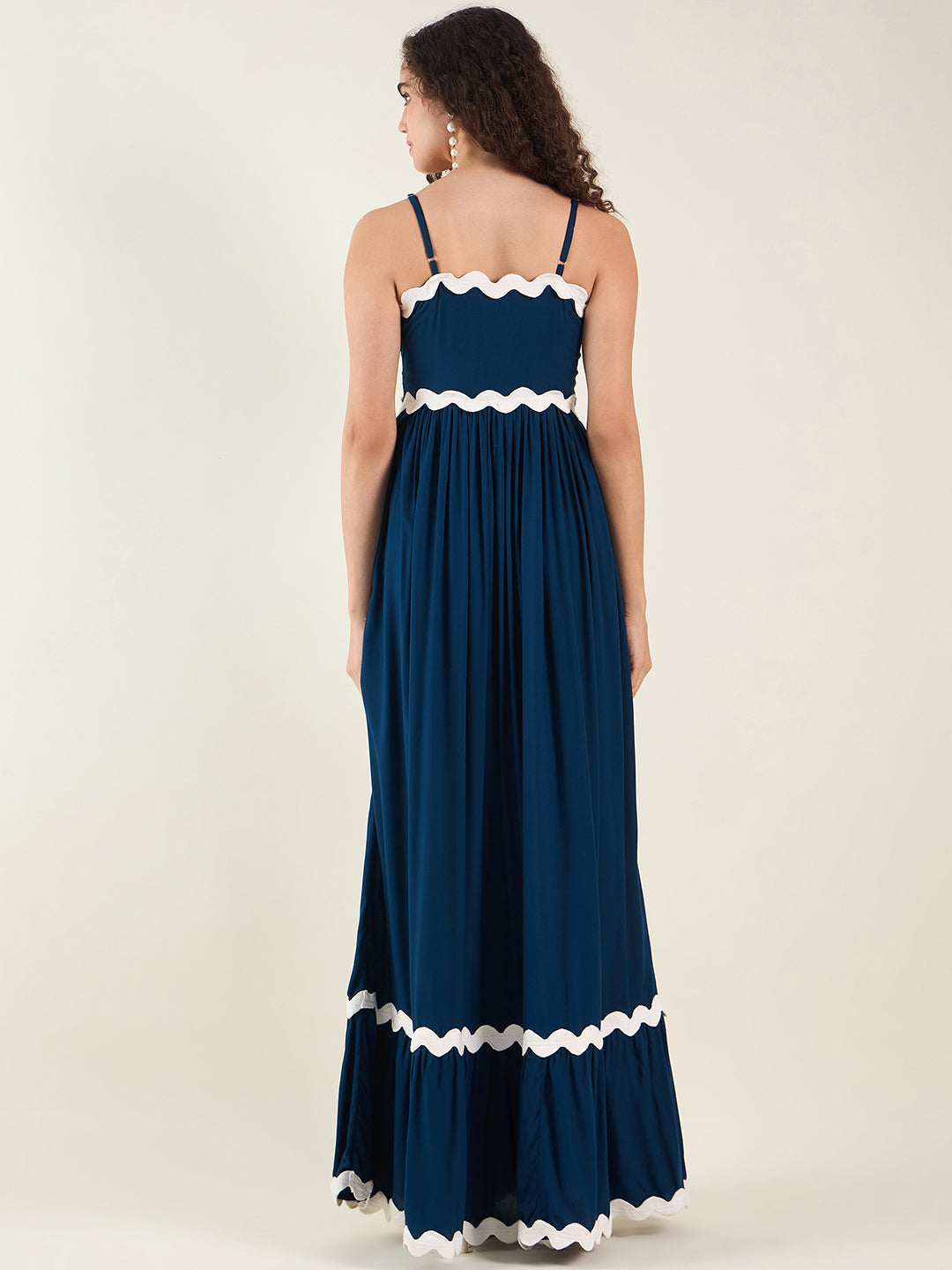 AAYU Noir Grace Sleeveless Maxi Dress