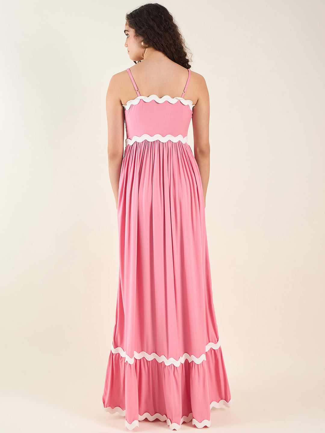 AAYU Noir Grace Sleeveless Maxi Dress