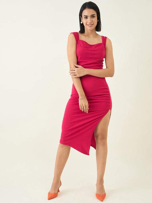 Valentino Knit Crop Top and High Waist Skirt Set