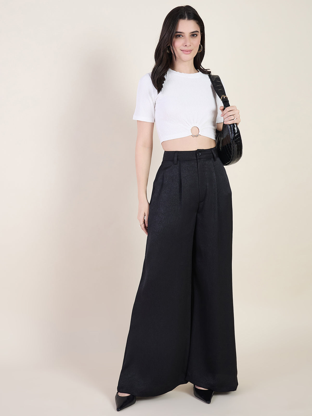 Aura Pleated Trousers