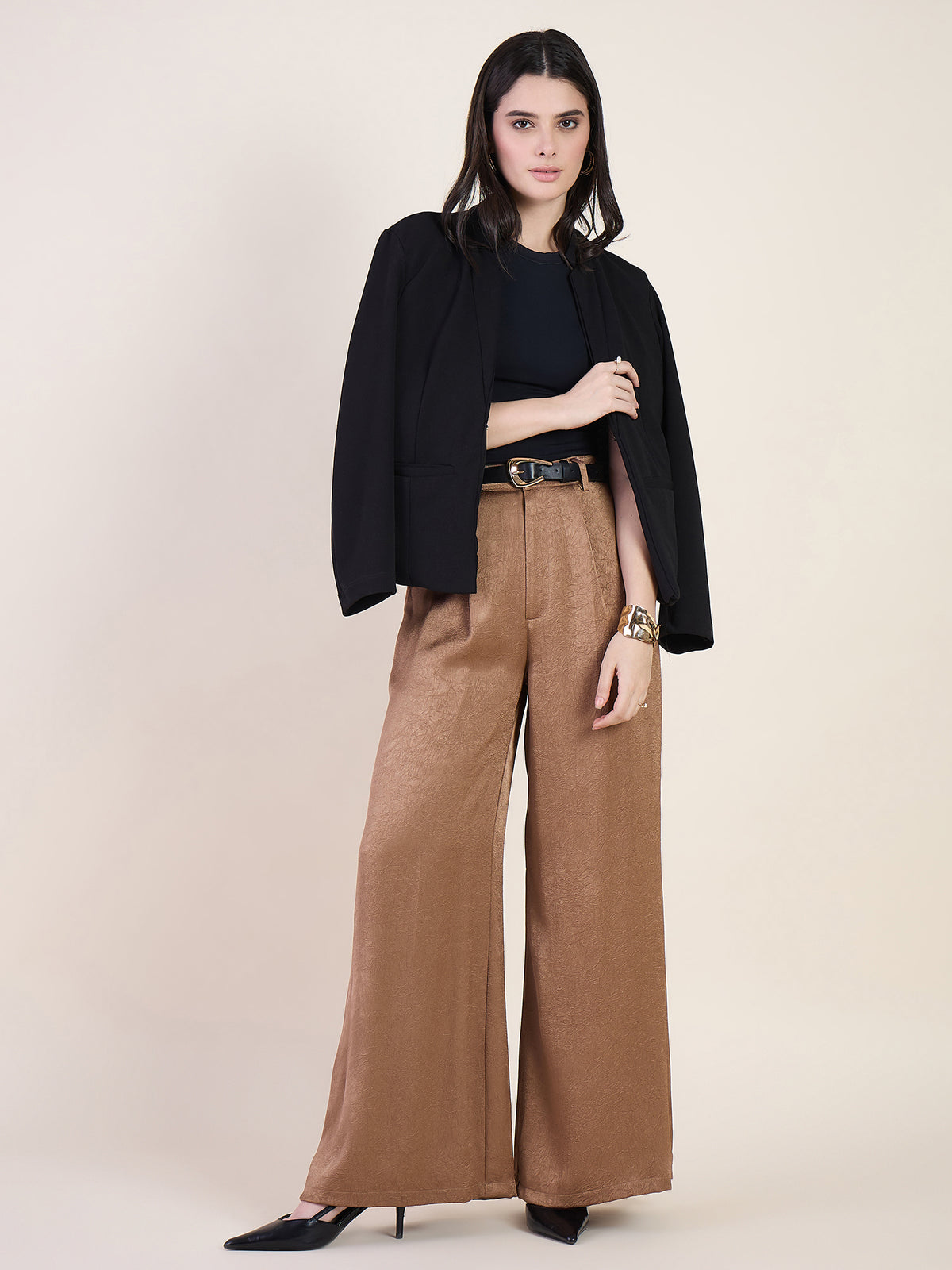 Aura Pleated Trousers