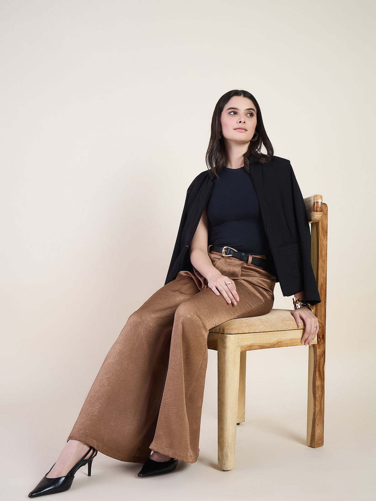 Aura Pleated Trousers