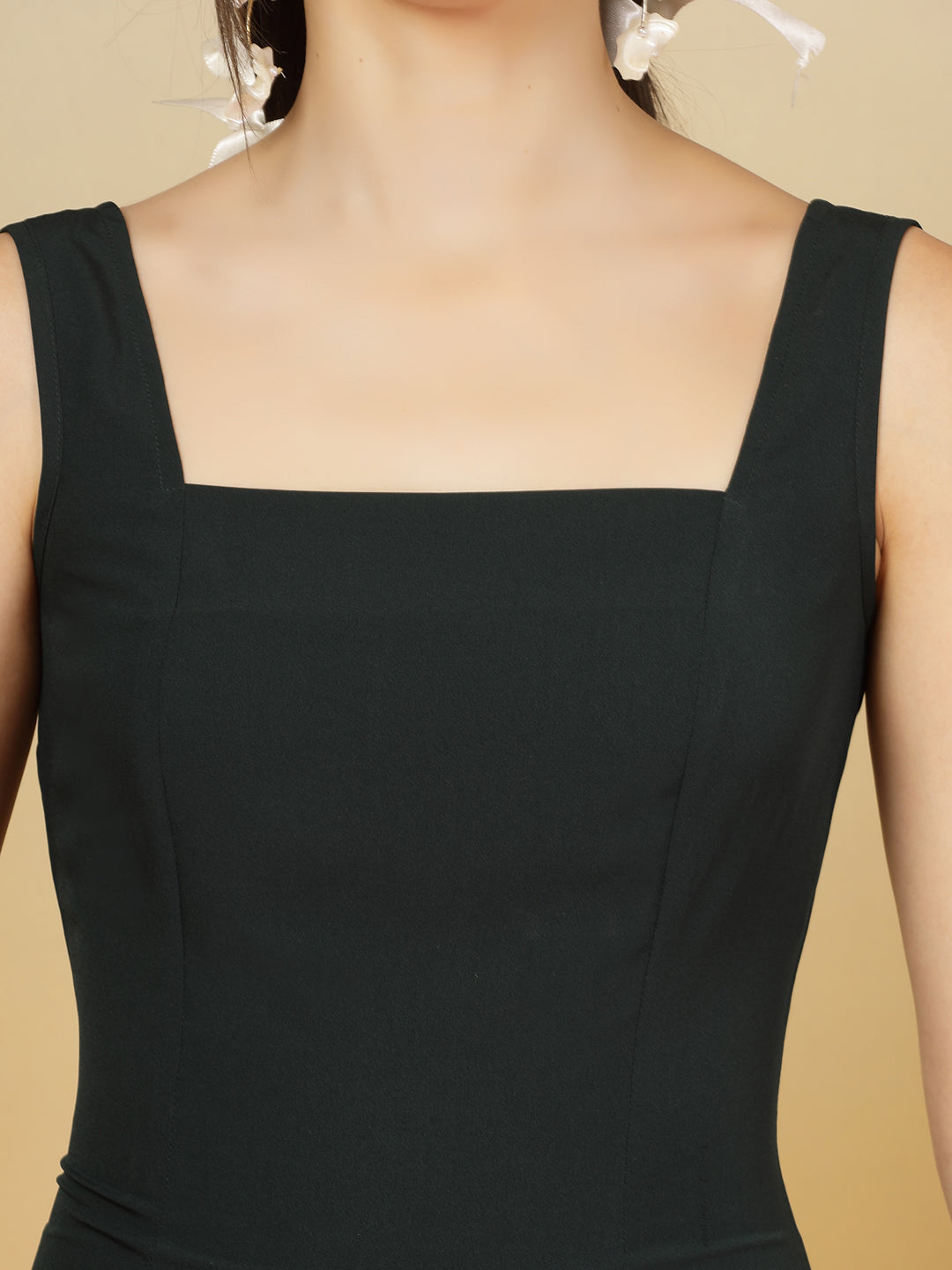 Aayu Grace Square Neck Midi Dress