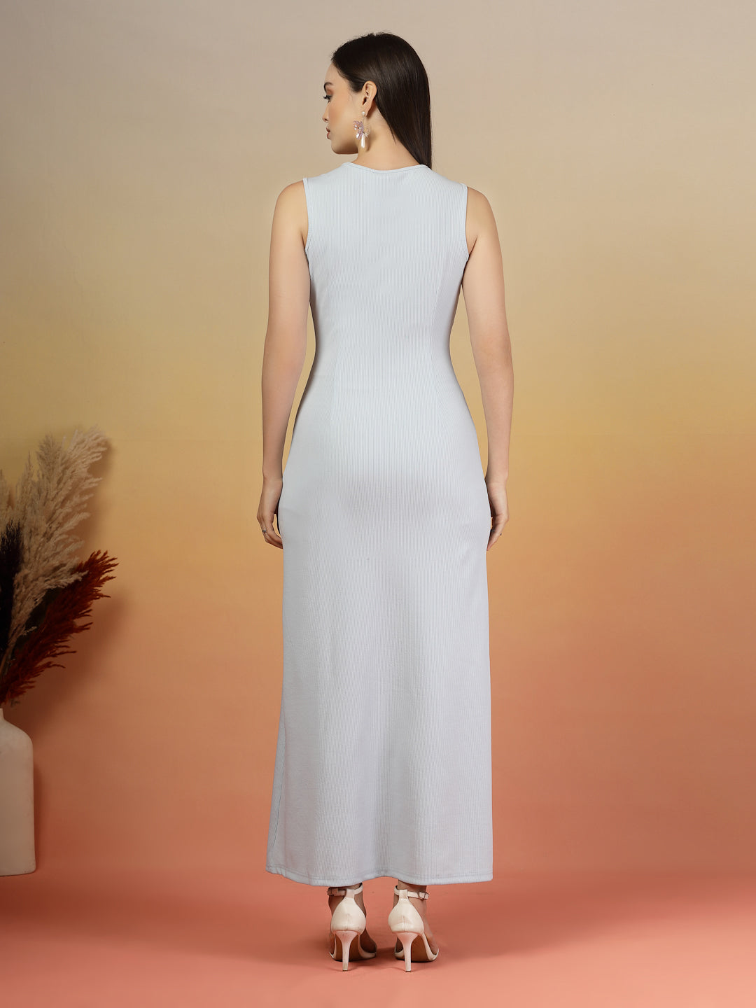 Midnight Grace Bodycon Maxi Dress