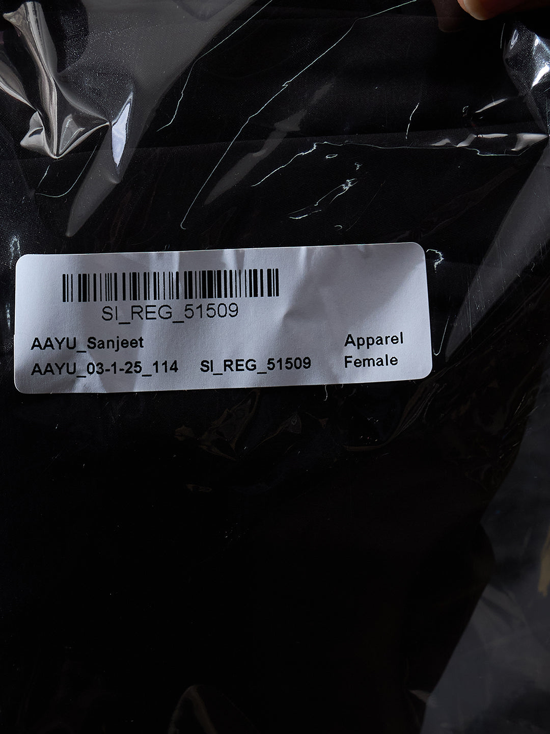 AAYU Satin Puff Sleeve Midi Dress