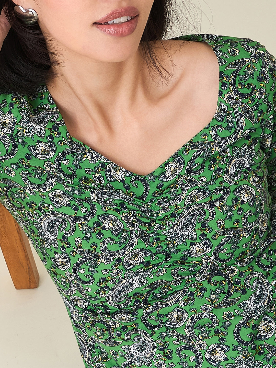 AAYU Sweetheart Neck A-Line Dress