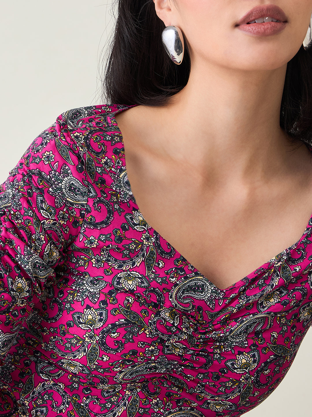 AAYU Sweetheart Neck A-Line Dress