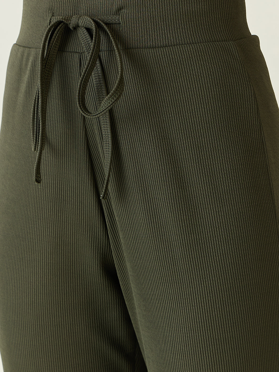 Textured Knit Square Neck Strap Co-ord Set