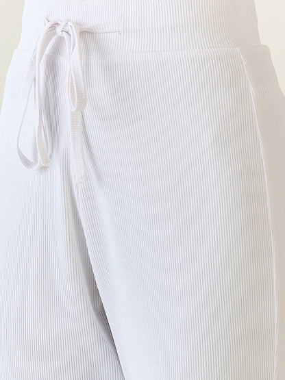 Textured Knit Square Neck Strap Co-ord Set