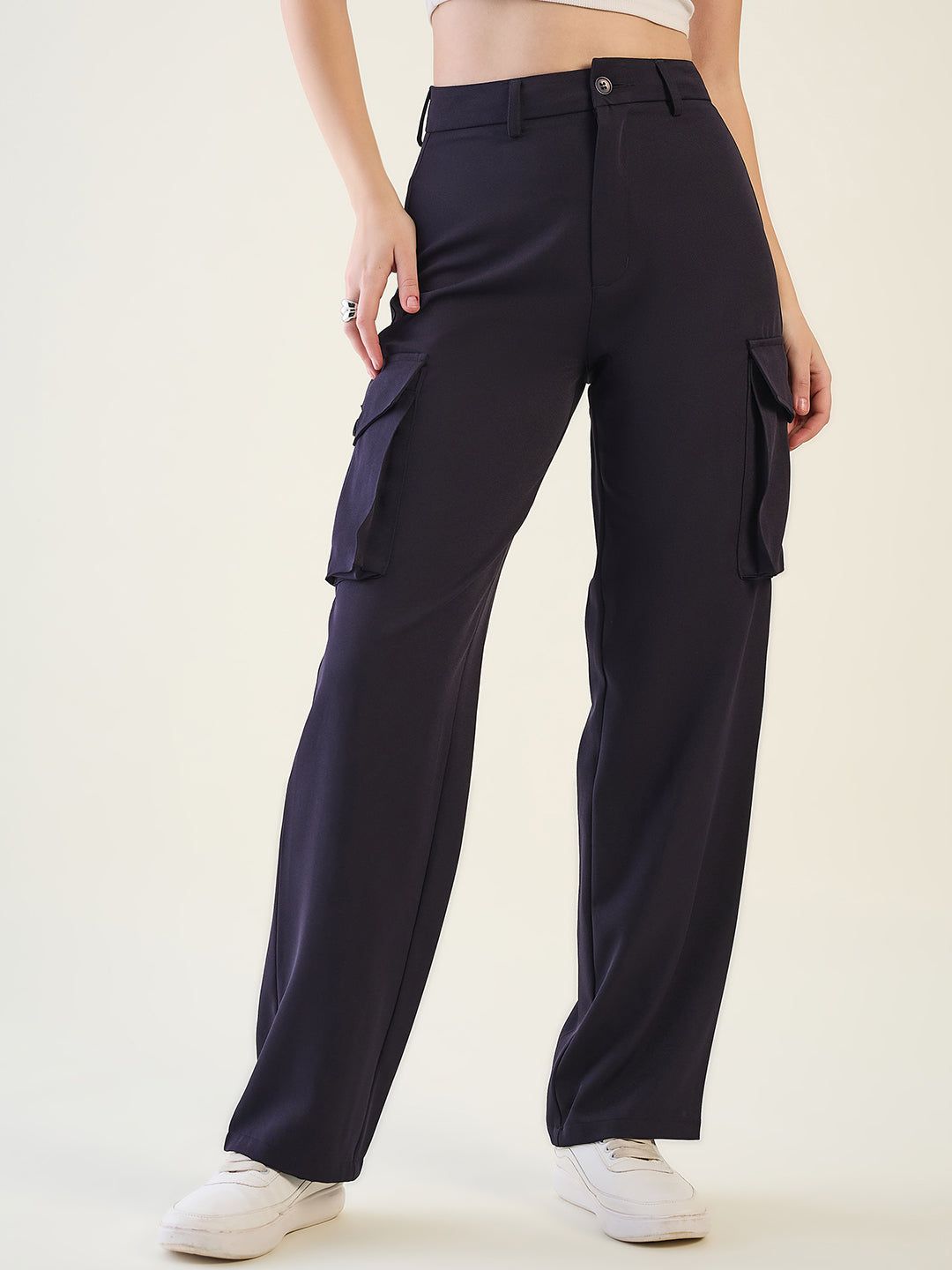 Urban Flare Twill Trousers