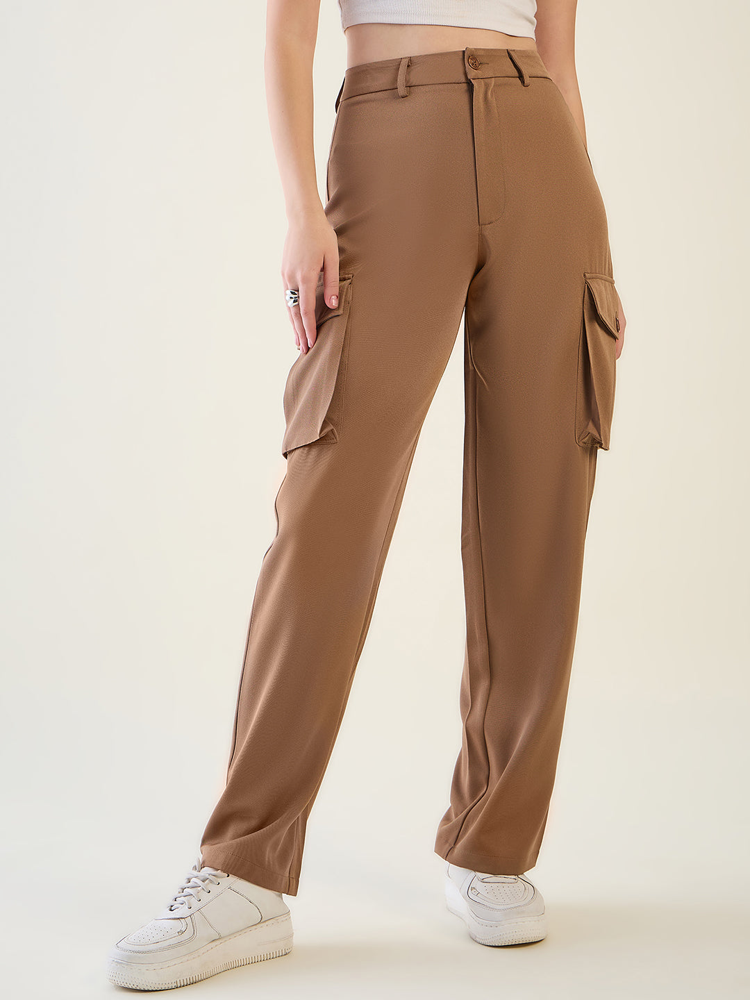 Urban Flare Twill Trousers