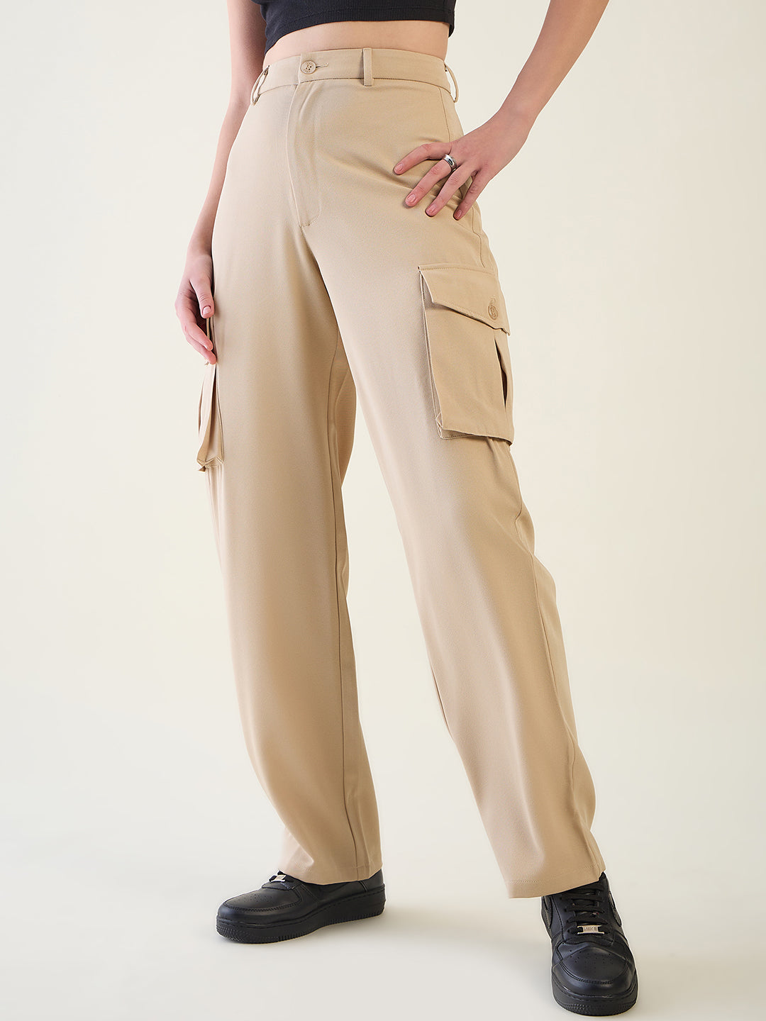 Urban Flare Twill Trousers