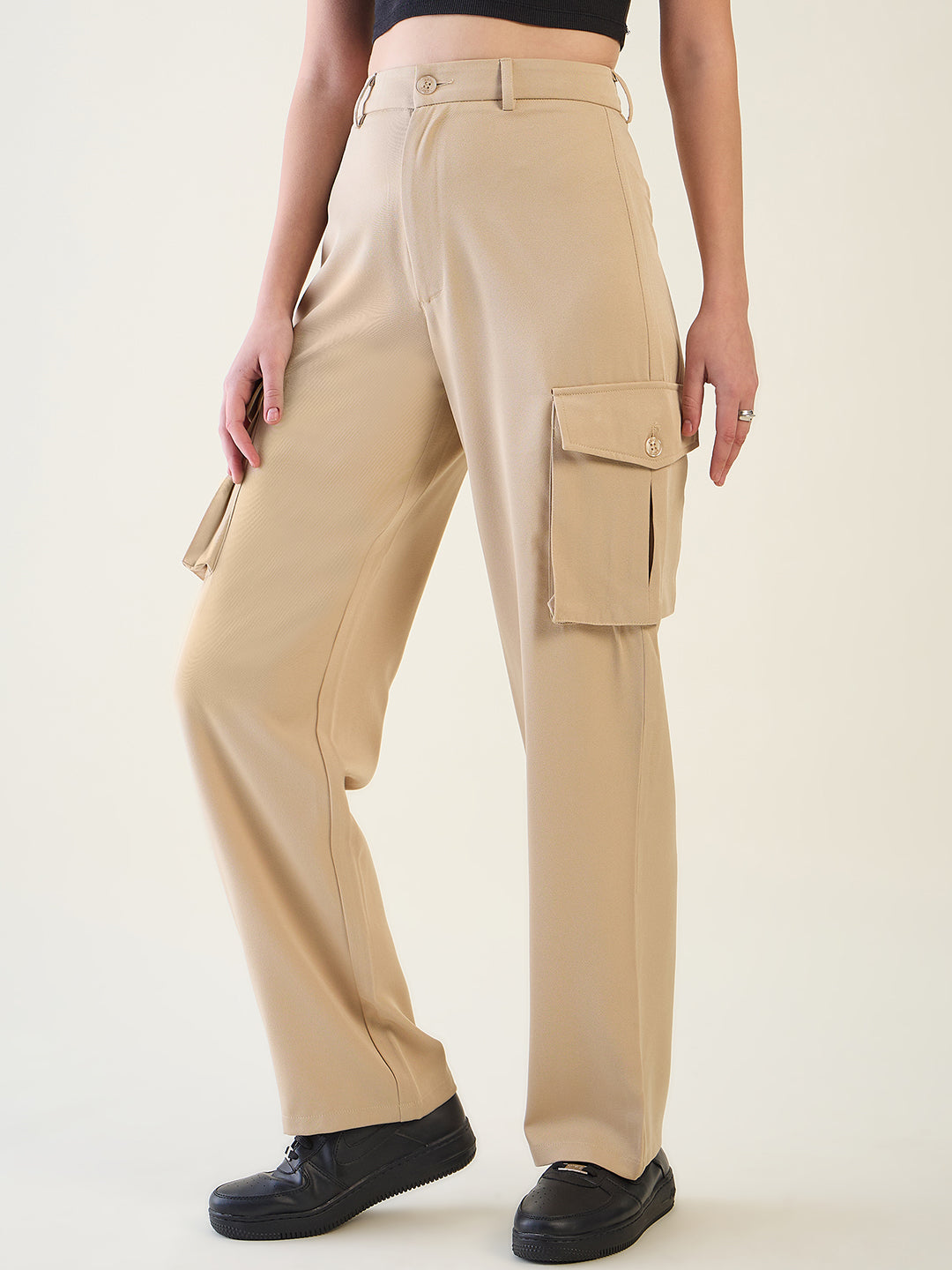 Urban Flare Twill Trousers