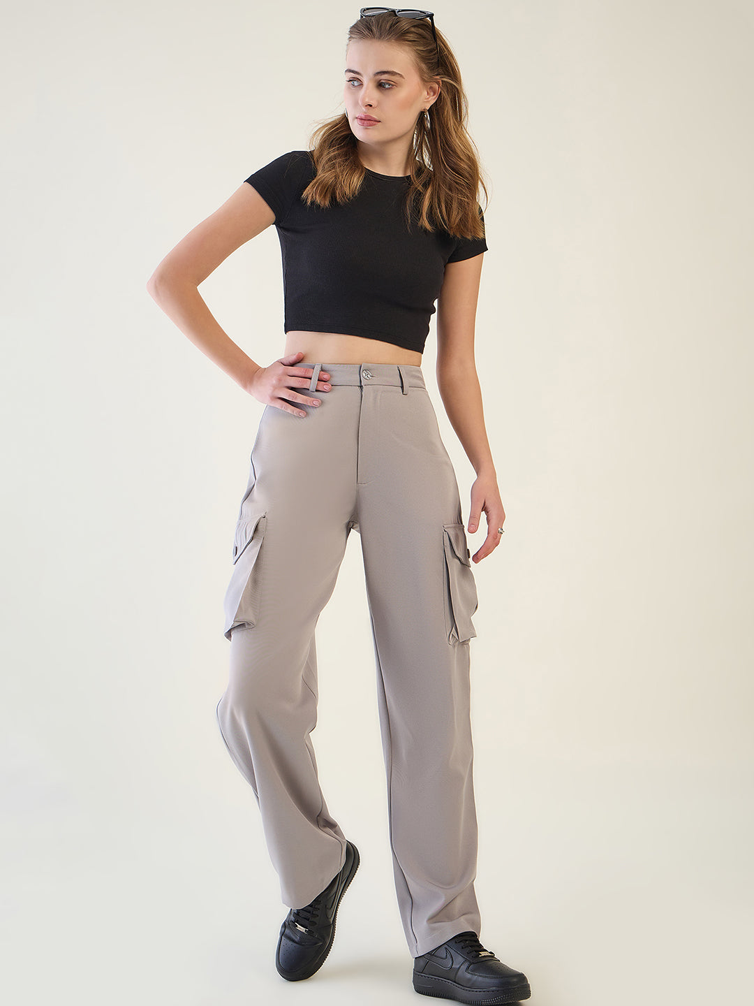 Urban Flare Twill Trousers