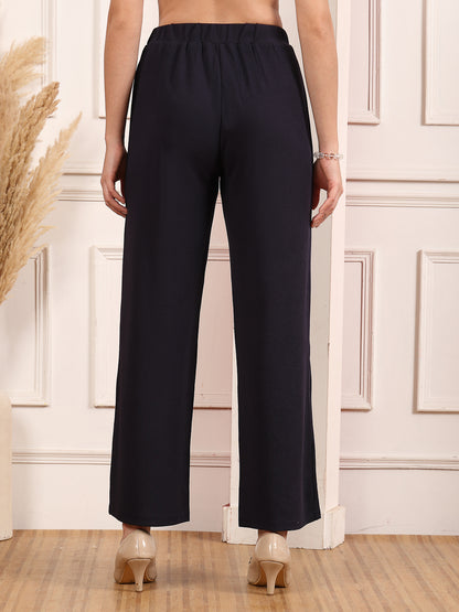Valentino Flare Luxe High-Rise Trousers