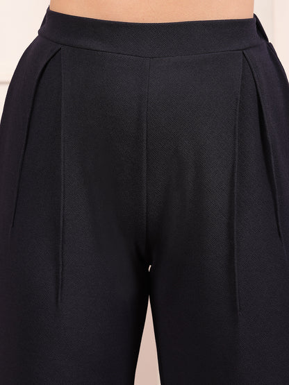 Valentino Flare Luxe High-Rise Trousers