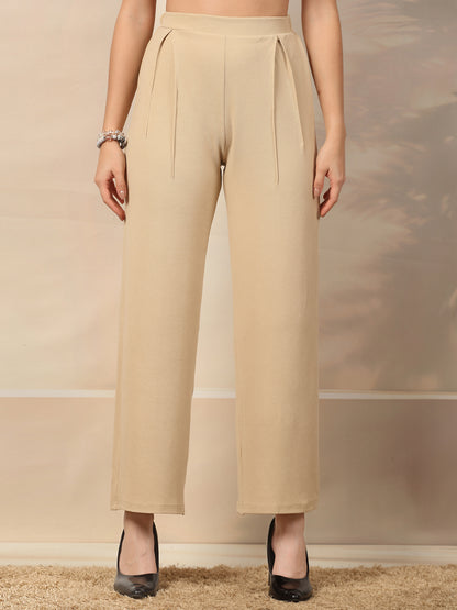 Valentino Flare Luxe High-Rise Trousers