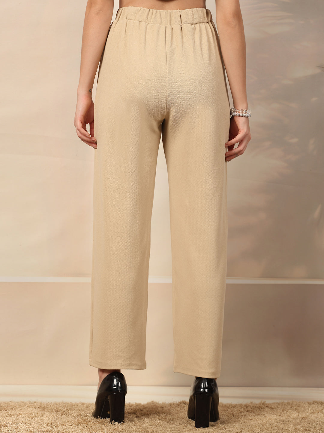 Valentino Flare Luxe High-Rise Trousers