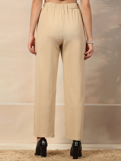 Valentino Flare Luxe High-Rise Trousers