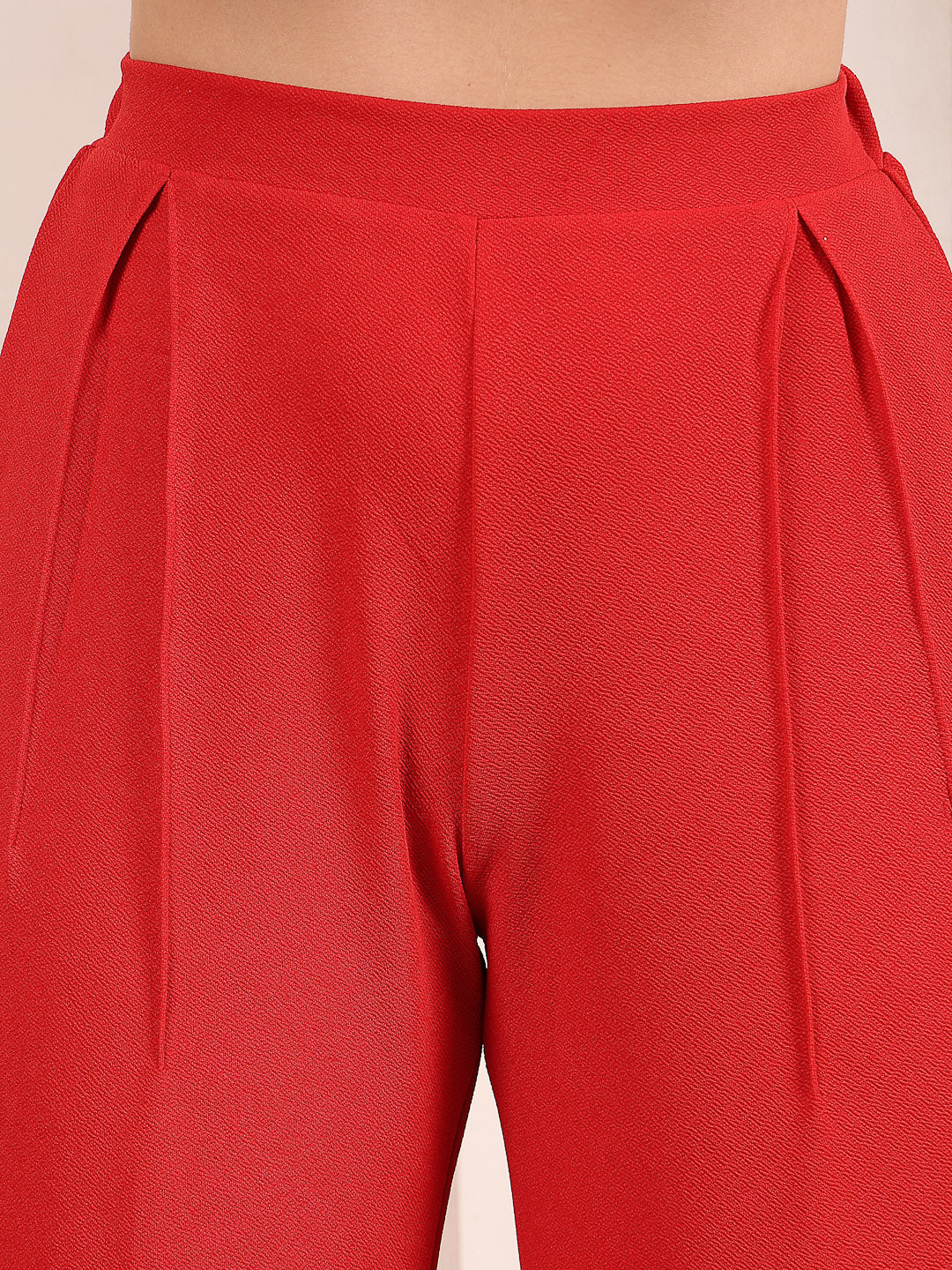 Valentino Flare Luxe High-Rise Trousers