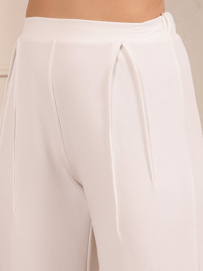 Valentino Flare Luxe High-Rise Trousers